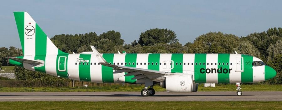 Самолёт Condor Airbus A320neo